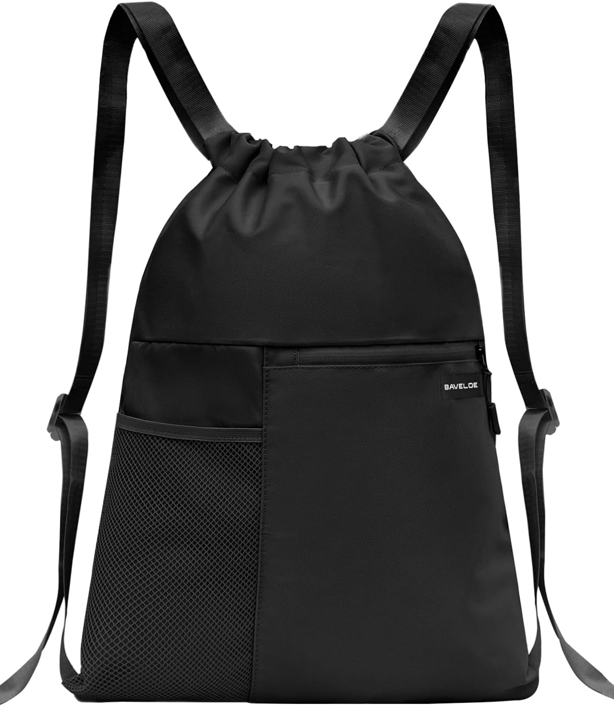 Turtle Tribe Waterproof Drawstring Backpack – Coastal Beach & Gym Bag